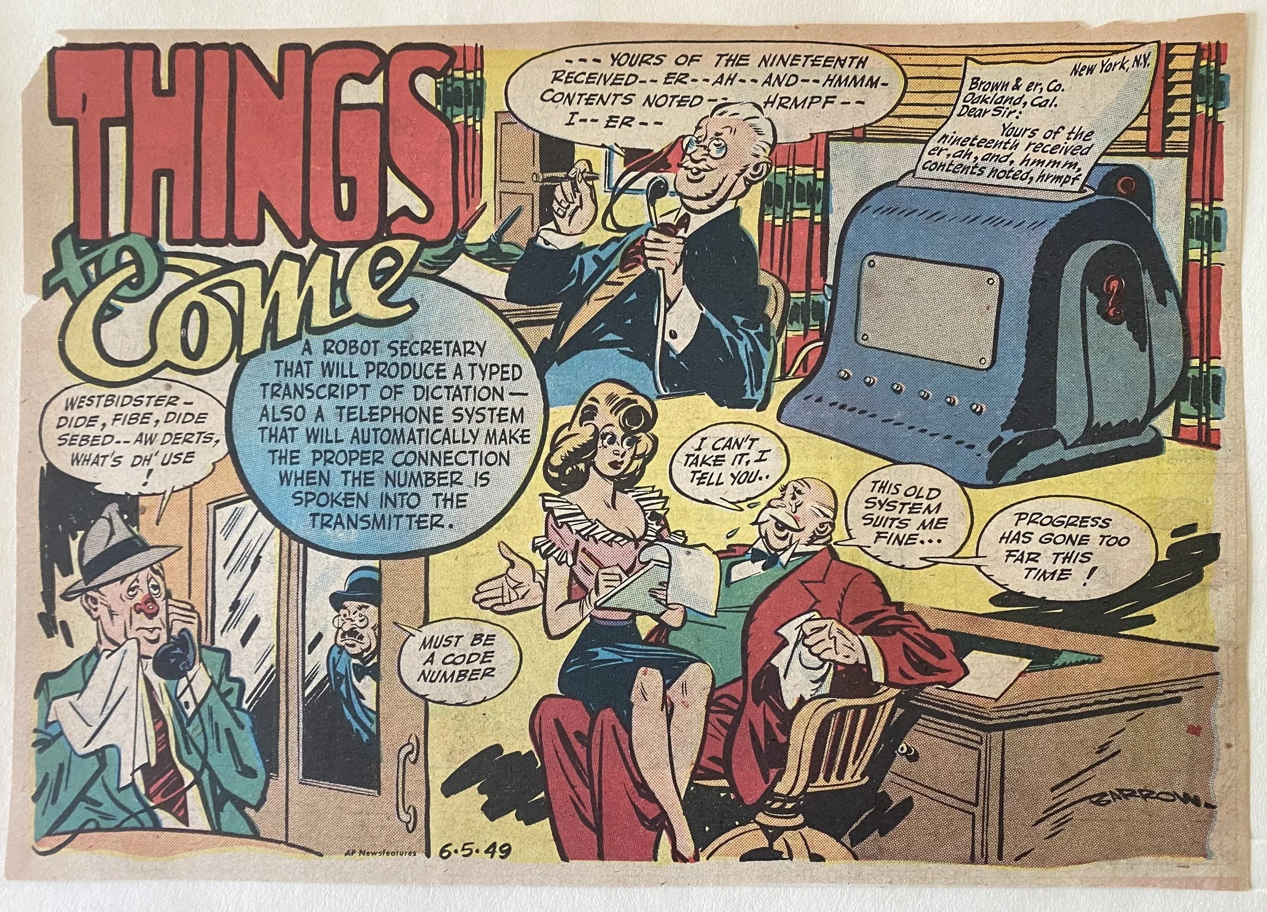 Things to Come: The 1940s Newspaper Comic That Gave Things to Come: The 1940s Newspaper Comic That Gave